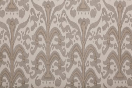 Belfour Damask Pearl Colourway - Soft neutral grey tones on textured wallpaper by Michael Szell