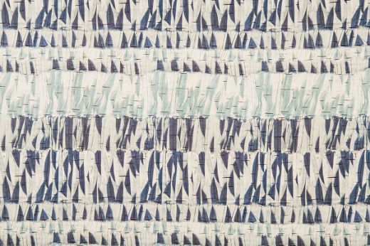 Abstract design in blue tonal colours 