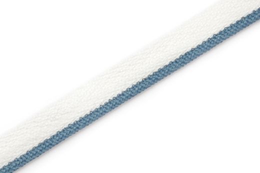 Vertelli piping in pale blue colour