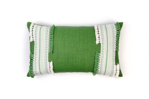 Picture of Pom Parade Green Cushion 