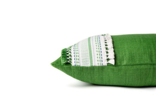 Picture of Pom Parade Green Cushion 