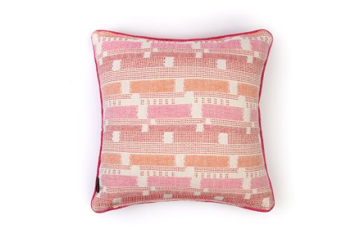 Picture of  Loom Weave Hot Pink Cushion  