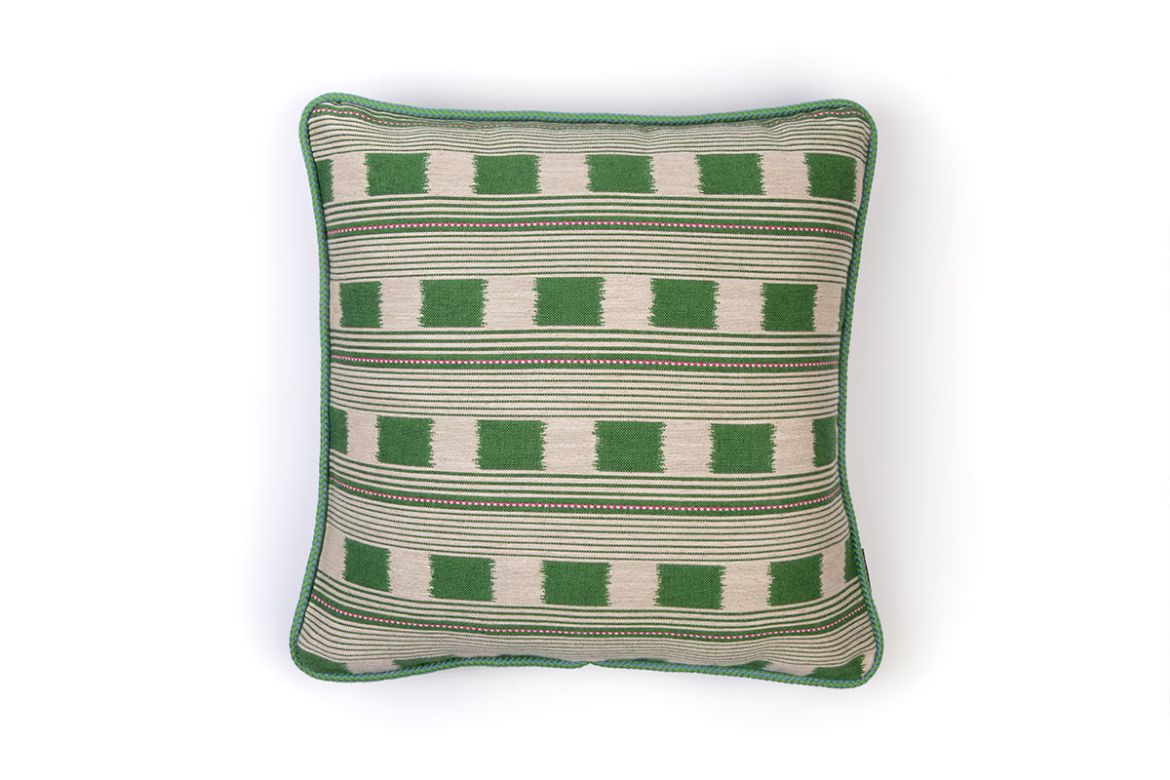 Picture of Lost and Found Green Cushion