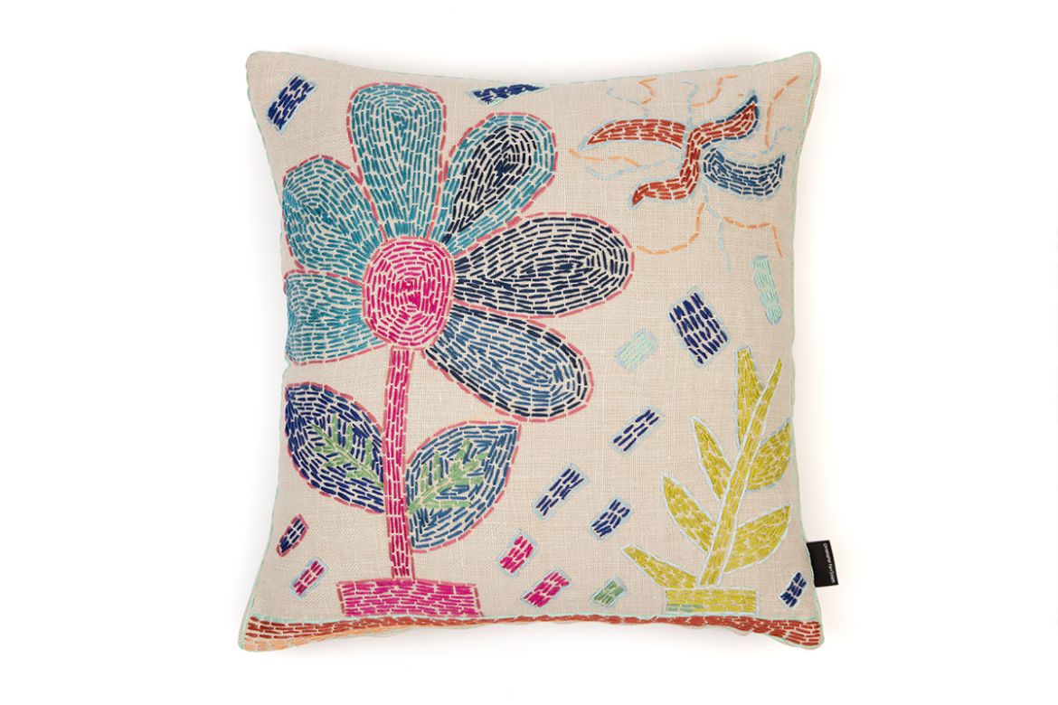 Picture of Refugee Craft Group Windmill Cushion