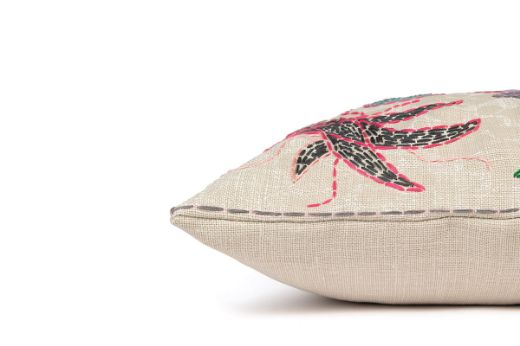Picture of Refugee Craft Group Orange Windmill Cushion