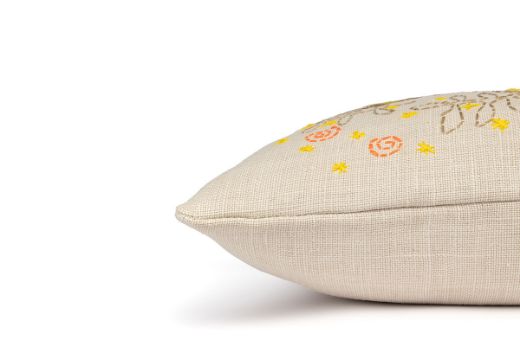 Picture of Alice Kettle Yellow Tulip Cushion