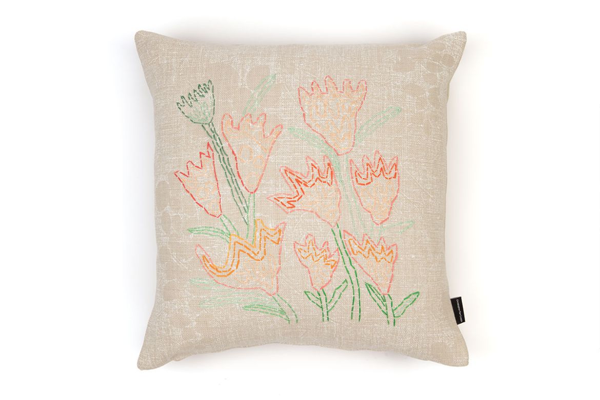 Picture of Alice Kettle Crocus Cushion