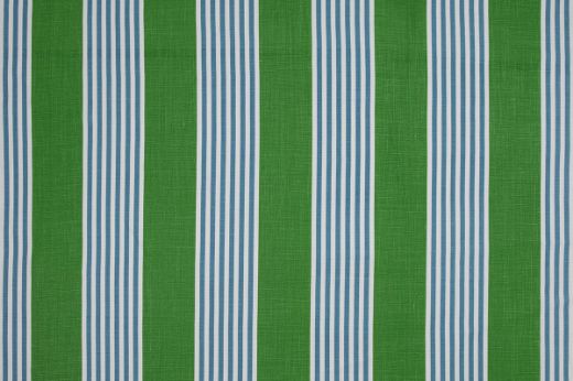Vertical stripe in bright green and blue 