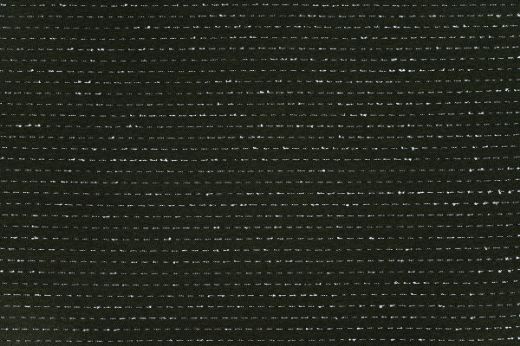 Woven textured fabric in dark olive with white speckled stripes going horizontal 