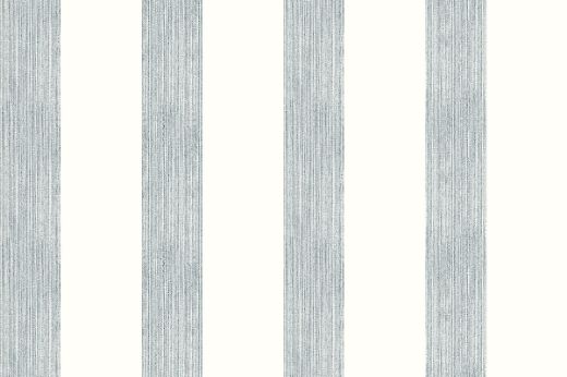 Vertical stripes in vibrant blue colour on a wallpaper 