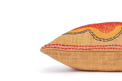 Picture of Refugee Craft Group Sunflowers Cushion 
