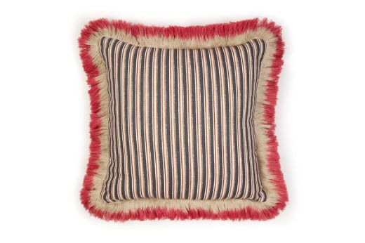 Picture of Peace & Love Terracotta With Ombre Fringe Cushion