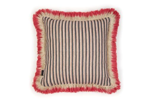 Picture of Peace & Love Terracotta With Ombre Fringe Cushion