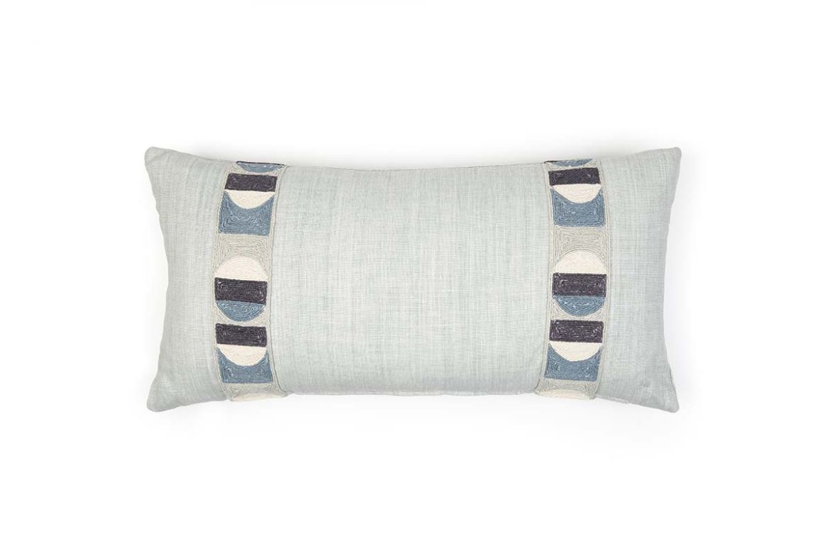 Picture of Soprano Pale Blue with Pop Art Indigo Cushion 