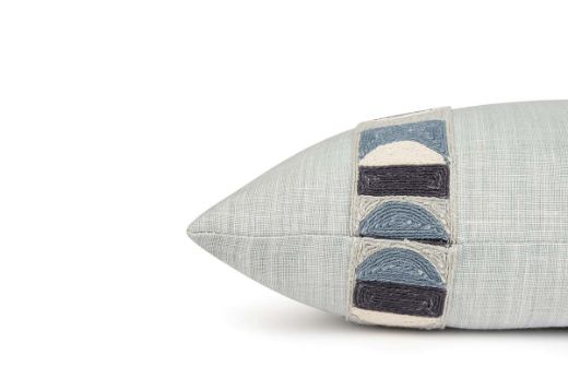 Picture of Soprano Pale Blue with Pop Art Indigo Cushion 