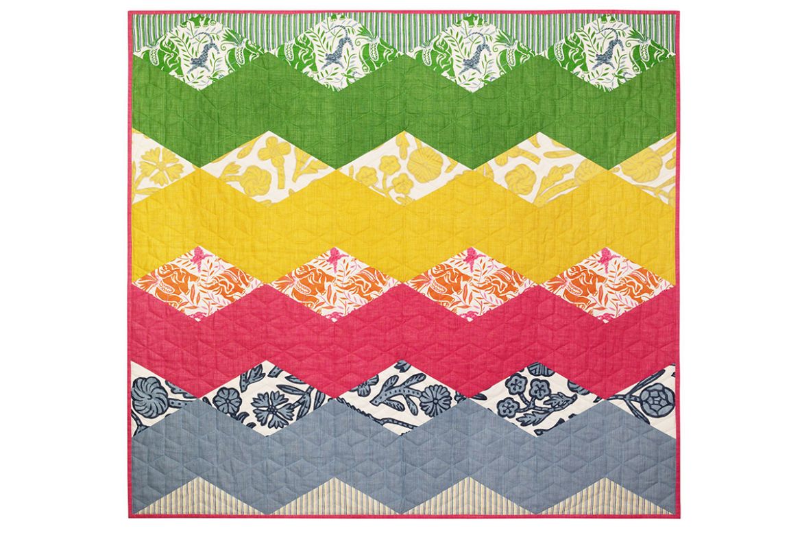 Picture of SACRED GEOMETRY QUILT BY ELEISH VAN BREEMS 