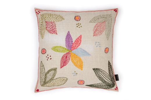 Picture of Refugee Craft Group Heartsease Cushion 