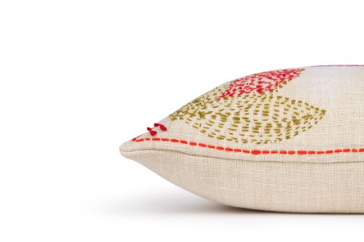 Picture of Refugee Craft Group Heartsease Cushion 