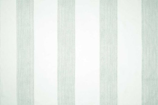 Vertical stripes in pale blue colour printed on a linen fabric 