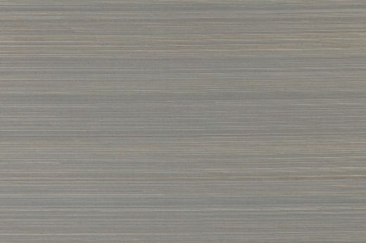 Abaca grass cloth wallpaper in soft grey and blue hues with subtle horizontal weave.