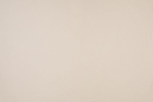 Flat view of Bruges fabric in soft ecru, white, revealing its smooth linen weave.