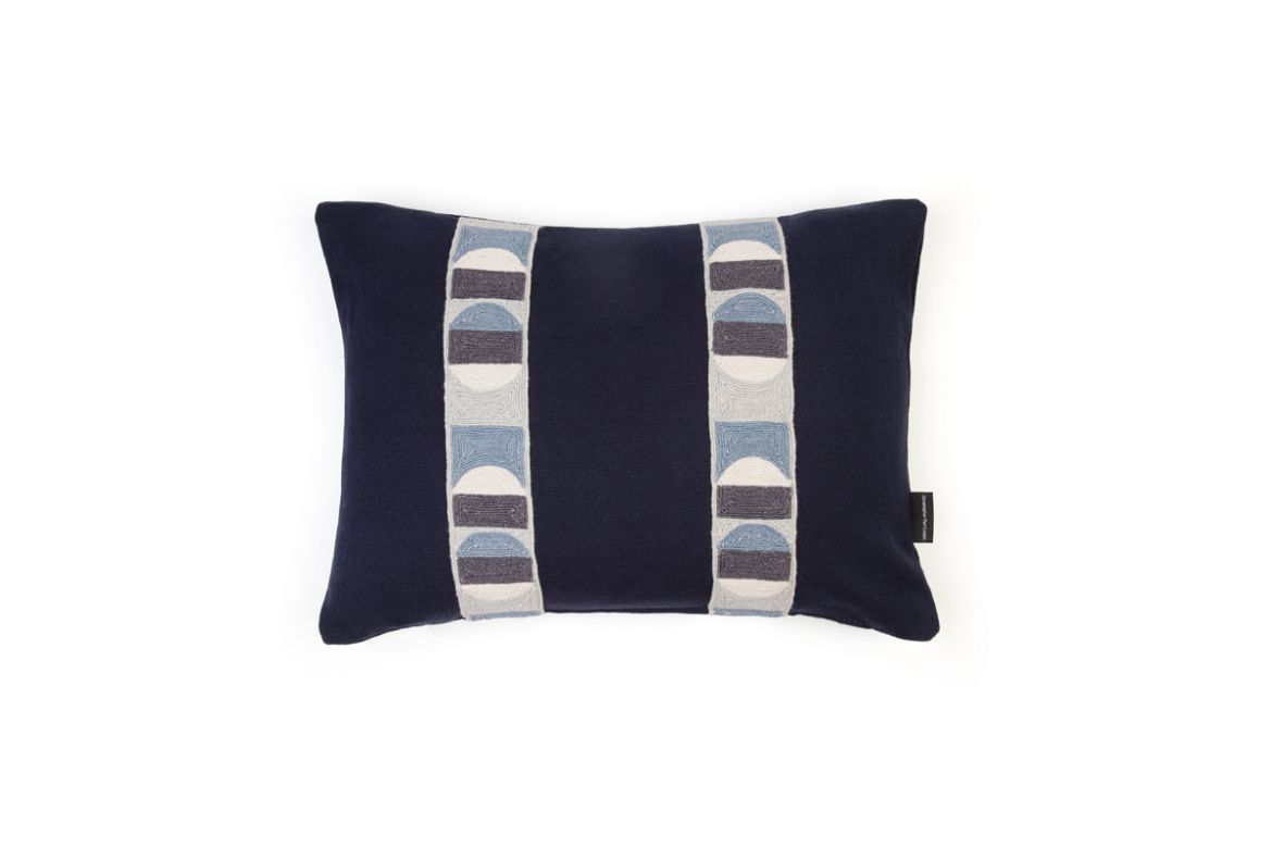 Picture of Soho Indigo with Pop Art Indigo Cushion