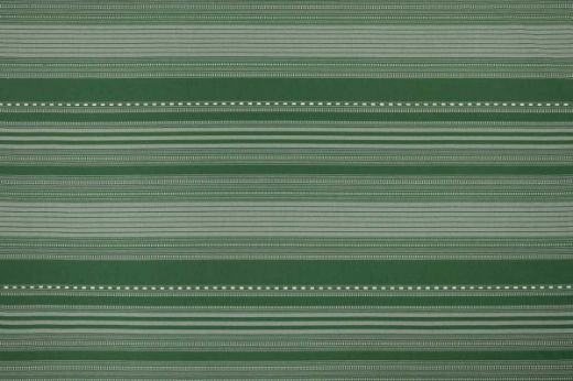 Green Karoo Performance Weave fabric with fine and bold horizontal lines