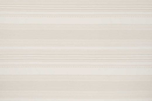 Soft cream Karoo Performance Weave fabric with pale horizontal stripes