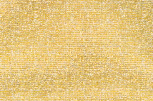 Ramble Woven Fabric in Lemon – a soft yellow geometric weave on a natural linen base, featuring a subtle textured pattern.
