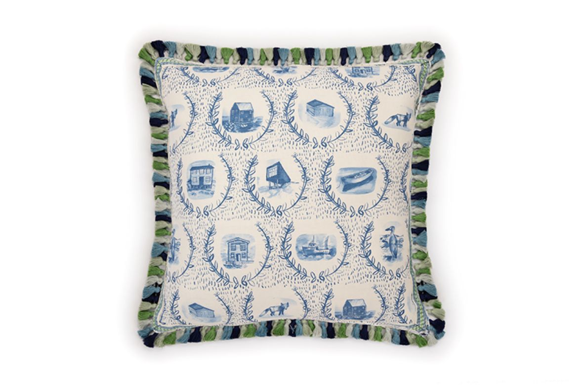 Picture of Set the Scene Royal Blue Cushion