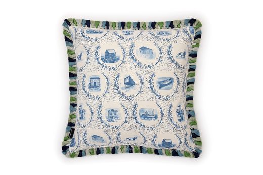 Picture of Set the Scene Royal Blue Cushion