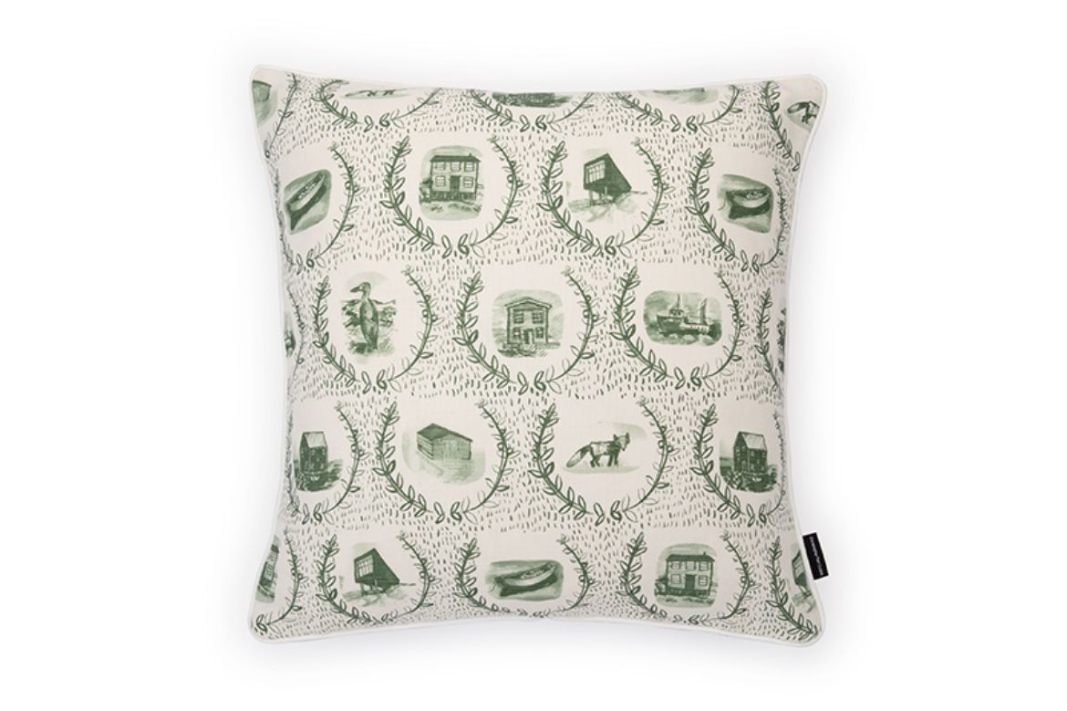 Picture of Set The Scene Olive Cushion