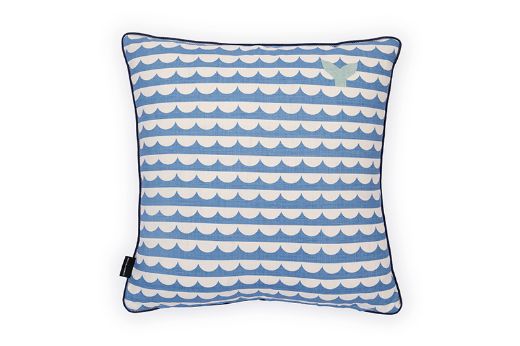 Picture of We Sailed Away Royal Blue Cushion