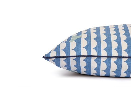 Picture of We Sailed Away Royal Blue Cushion