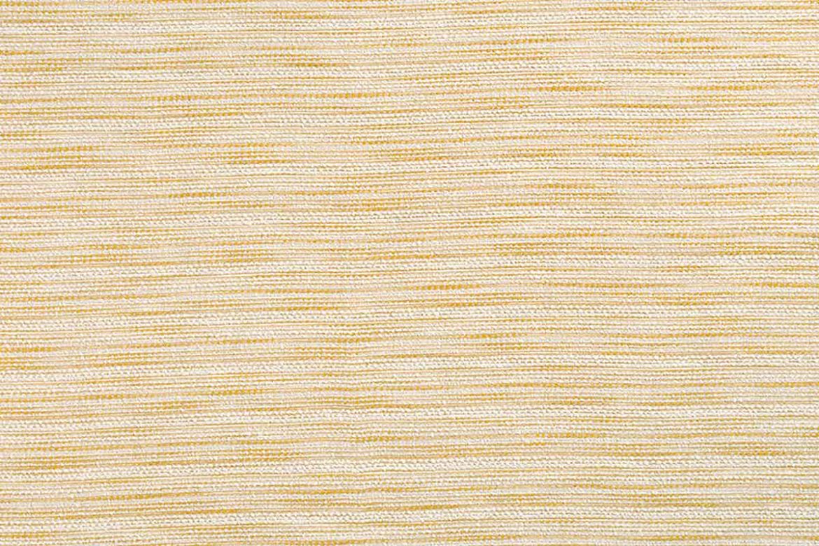 Textured woven fabric in lemon yellow colour 