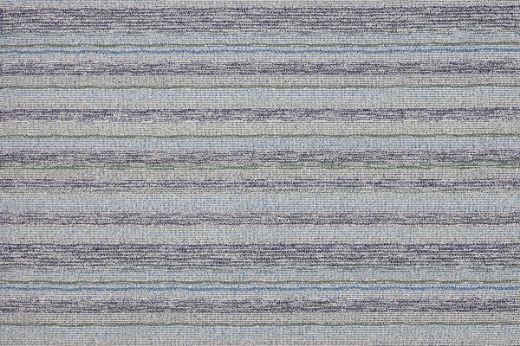 outdoor performance woven, fabric shades of blue striped