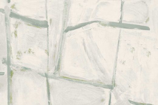 Ocean Squares vinyl wallpaper Frost blue
