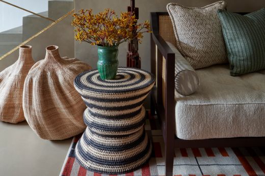 Kito Ecru upholstered Sofa Christopher Farr Cloth Showroom by Hubert Zandberg