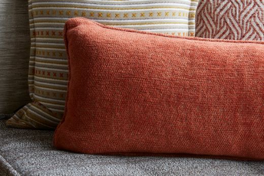 Mawamba Bolster Cushion in Christopher Farr Cloth Showroom Design by Hubert Zandberg