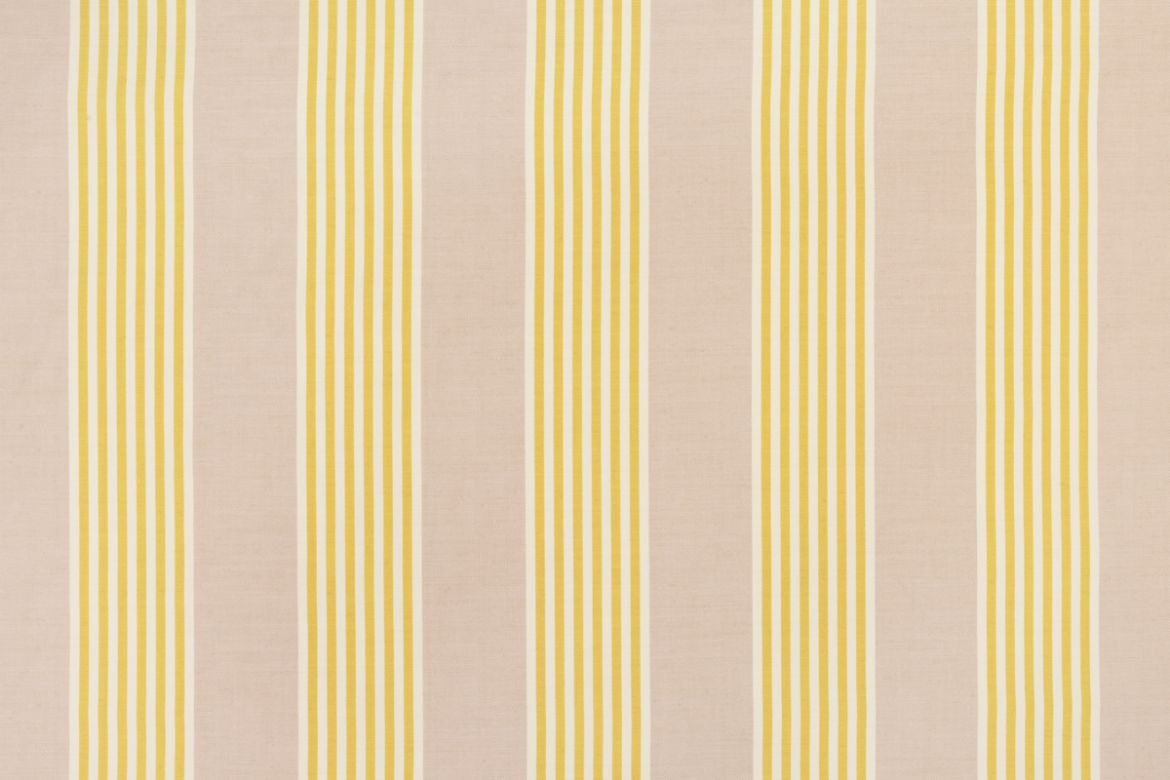 The Hudson Stripe Limone Performance Fabric