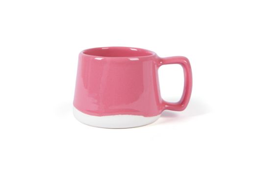 Vorster & Braye Ceramic Mug in Rosa Pink Front View