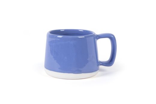 Vorster & Braye Ceramic Mug in Denim Blue Front View